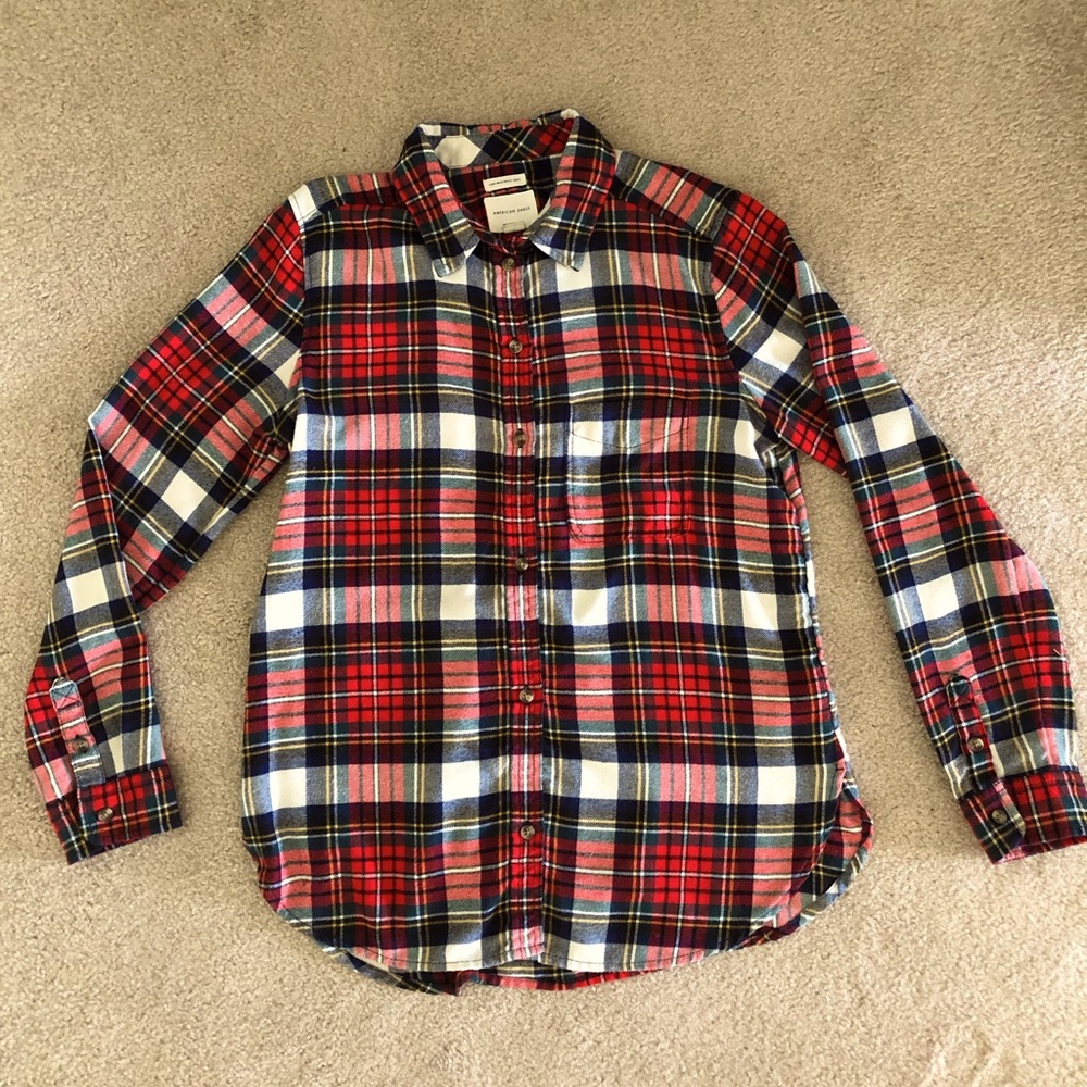 American Eagle plaid shirt